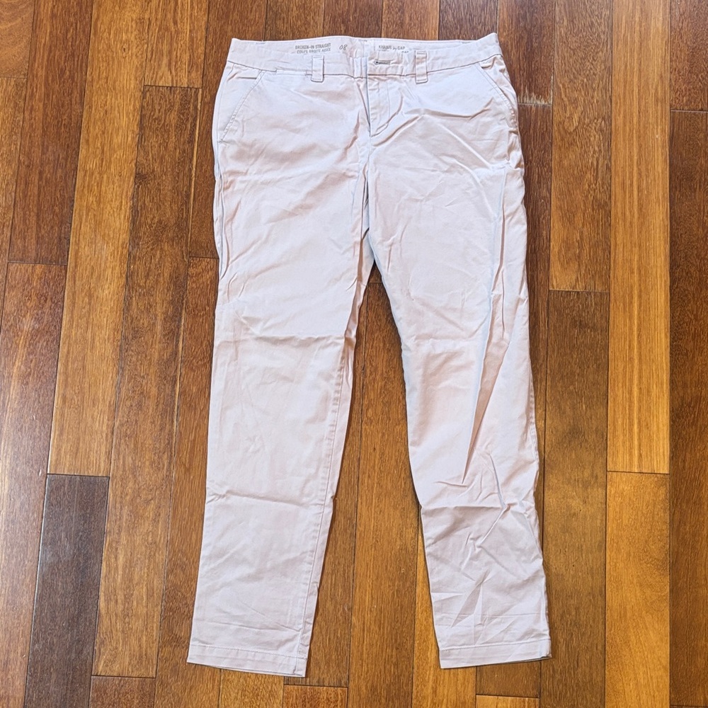 GAP Women's Light Pink Chinos